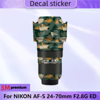 For NIKON AF-S NIKKOR 24-70mm F2.8G ED Lens Sticker Protective Skin Decal Vinyl Wrap Film Anti-Scratch Protector Coat 24-70 2.8