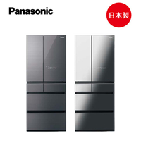 【4 %回饋】【Panasonic】日本製無邊框鏡面/玻璃系列650L六門電冰箱(NR-F658WX)(鑽石黑/霧雲灰)APP下單點數9%回饋