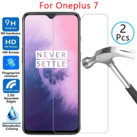 tempered glass screen protector for oneplus 7 case cover on one plus 7 plus7 oneplus7 6.41 protective phone coque bag omeplus 9h