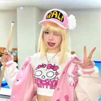 Tiana style couple hat, angel wings, same style as internet celebrities. For spring and autumn, base