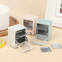 1:12 Dollhouse Mini Vertical Oven Microwave Kitchen Baking Dish Model Doll Decor