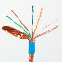Cat6 Indoor/Outdoor network cat6 cable Lan Communication Cable UTP cat 6 cable 305m box
