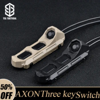 AXON WDSAN Tactical SF M300 M600 Flashlight Remote Scout Light Switch 2.5mm/3.5mm/Crane Laser Plug Fit Picatinny M-LOK Keymod