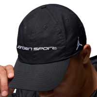 【NIKE 耐吉】U J DF Club Cap US CB 黑色 Jordan 喬丹 休閒帽 棒球帽 老帽 FZ2020-010