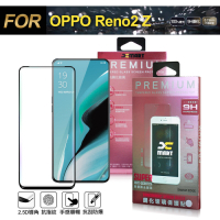 Xmart for OPPO Reno2 Z 超透滿版 2.5D 鋼化玻璃貼-黑