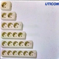 UTICON STOP KONTAK ARDE 1-6 LUBANG (TERMINAL KUNINGAN) UTICON STOP KONTAK 6 LUBANG
