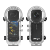 For Insta360 X4 Dive Case Dive Shell Underwater 50M Waterproof Case Underwater Diving Housing Shell 