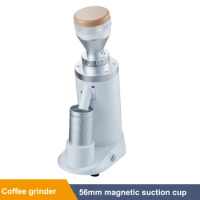 Electric Coffee Grinder 64mm Nonporous Flat Cutter Disc Italian/Espresso Pour-Over Coffee Bean Grinder Household Commercial