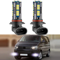 2Pcs LED Fog Lamp Bulbs Canbus For VW T5 T5.1 Transporter 2003 -2015 LED Front Fog Light White