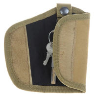 Military Outdoor Molle Pouch Belt Tactical EDC Key Wallet Small Pocket Keychain Holder Case Waist key Pack Bag