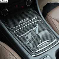 Car Styling Central Control Decoration Sticker Mercedes Auto Accessories Carbon Fiber For Benz GLA CLA200 220 260 A180