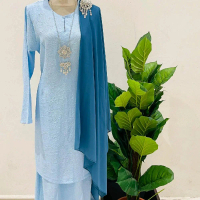 Baju Kurung moden Brocade by ARINA FASHION