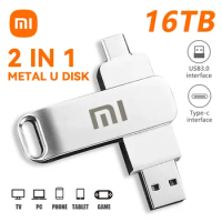 Xiaomi 16TB USB 3.0 Pen Drive 8TB 4TB High Speed Transfer Metal SSD Pendrive Cle U Disk Flash Drive Memoria USB Stick Portable