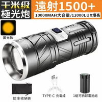 銀諾手電筒強光充電超亮遠射戶外氙氣防水便攜戰術超長續航探照燈
