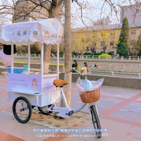 免運/可開票 快速出貨 新款中老年腳踏三輪車老人輕便小型代步三輪自行車腳蹬載貨人力車