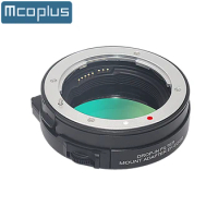 Mcoplus EF-EOS R AF Auto-Focus Lens Adapter Ring with Drop-in CPL Filters for Canon EF/EF-S Lenses to Canon EOS R and EOS RP R5