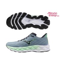 MIZUNO 美津濃 慢跑鞋 男鞋 運動鞋 緩震 SKY 灰綠 J1GC240251