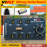 VIFLY Whoop Series Board 1S Charger Balance Charging Board 6 Port LIPO Battery PH2.0 BT2.0 Compatible For RC FPV Racing Drone
