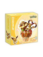 ชุดของเล่นตัวต่อ ไอศกรีมโคน Eevee สีน้ำตาล