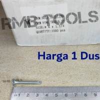 1xDus Sekrup Roofing 6x32 Drywall Screw FH Buggle Head SDS #6x1-1/4
