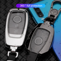 1Pcs Hot Sale Car Leather Key Cases Set Key Bags Auto Accessories for Mercedes-Benz E200L/E300L/C180l/C200L/C260L/GLC/A200L