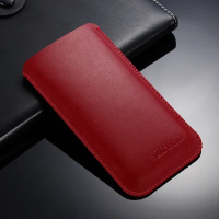 for ZTE Blade A530/V9 Vita Super slim sleeve pouch cover, For Nubia Red Magic Z18 V18 Leather case for ZTE Axon 9 Pro/Axon M