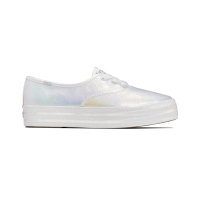 Keds รุ่น Point Pearlized Textile รองเท้าผ้าใบ ผู้หญิง สี White - WF67726