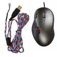 Umbrella Rope Mouse Cables Soft Durable Mouse Line Replacement Mouse Wire For logitech G500 G500S Mouse