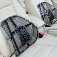 Universal Summer Car Seat Cool Cushion PVC Massage Automobile Chair Cover With Soft Waist Mat Breathable Durable