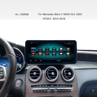 Mercedes C-Class W205 S205 C205 NTG5.5 Android 12.3 Touch Screen Upgrade Wireless Apple CarPlay Full Screen Android Auto Mirror
