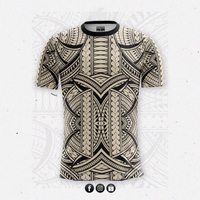 2023 newTribal T Shirt For Man Polynesian White Sale 2024 Collection Drifit Jersey T-shirt Full Subl