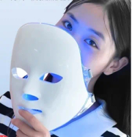 Photon rejuvenation instrument mask, household large row lamp, led, face illuminating, spot removing