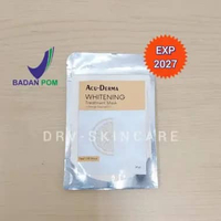Acu-Derma Whitening Treatment Mask + Orange Essential Oil 30g Masker Pencerah Wajah Peel Off Sekali 