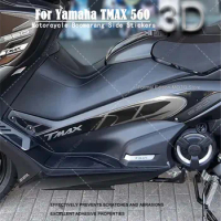 Motorcycle Boomerang Side Stickers for Yamaha TMAX 560 2020- Waterproof Scratch Resistant 3D Epoxy Resin Protection Sticker Kit