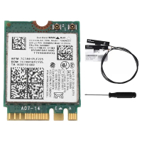 7260NGW 7260AC WiFi Card+Antenna 2.4G/5G BT4.0 FRU 04X6007 for Thinkpad X250 X240 X240S X230S T440 W