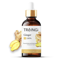 Therapeutic Grade Pure Natural Ginger Essential Oil for Massage Oil Cinnamon Pepper Sage Myrrh Juniper Berry Tea Tree Rosemary