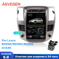 12.1" Android 9.0 Car Multimedia Radio For Lexus RX300 RX330 RX350 With WIFI GPS Navigation Audio Stereo Player