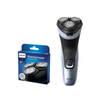 【Philips 飛利浦】全新X系列電動刮鬍刀/電鬍刀X3053/00+電鬍刀刀頭SH30