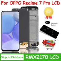 100% Tested For Oppo Realme 7 Pro LCD RMX2170 Display Touch Screen Digitizer Assembly for Realme7 Pro 7Pro LCD Replacement Parts