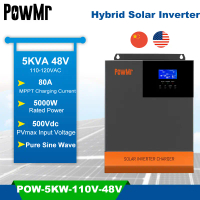 All In One 5000W  Mppt Solar Inverter 110V/120V Dc 48V