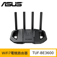 ASUS 華碩TUF GAMING TUF-BE3600 Ai Mesh 雙頻 WiFi 7無線Gigabit 軍規電競路由器(分享器)