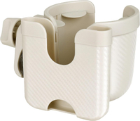 Accmor Stroller Cup Holder with Phone Holder Bike Cup Holder Universal Cup Holder for Uppababy Nuna 