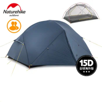 Naturehike Mongar 2 Camping Tent Double Layers 2 Person Waterproof Ultralight Dome Tent