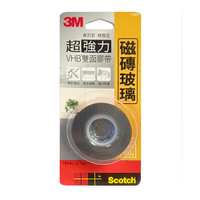 3M Scotch 思高牌 V1804 玻璃磁磚/瓷磚專用VHB超強力雙面膠帶 壓克力膠帶 強力泡棉膠18mm×1.5m