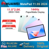 2024 HUAWEI MatePad 11.5S PaperMatte Display Screen 11.5-inch 2.8K144Hz 8800mAh NearLink