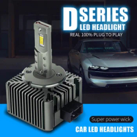 EURS 2PCS 20000LM 90W Canbus LED Car Headlights D4S D1S D3S D2S D5 D8 LED Front Headlight Bulbs D1 D3 D2 D4 Replaceable HID CSP