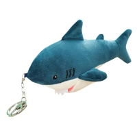 【Life365】鯊魚吊飾 鑰匙圈 鯊魚娃娃 鯊魚玩偶 絨毛玩偶(RS1132)