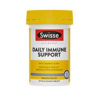 Swisse Ultiboost 增強免疫力片 (EXP 2028年) 60粒 (維他命C+鋅 每日免疫支持)