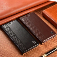 Luxury Genuine Leather Flip Case for ZTE Nubia Z50 Ultra Z30 Z40S Pro X Play Magnetic Kickstand Cover