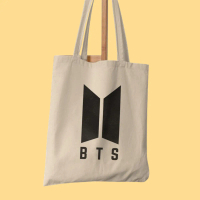 SERBA SEPULUH - Tote Bag Tas Jinjing Wanita/Pria Bahan Kanvas Ukuran Besar 35x40 Muat Laptop 13 Inch